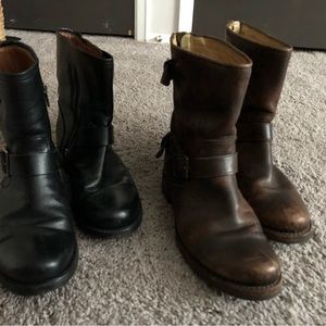 Frye Veronica buckle boot